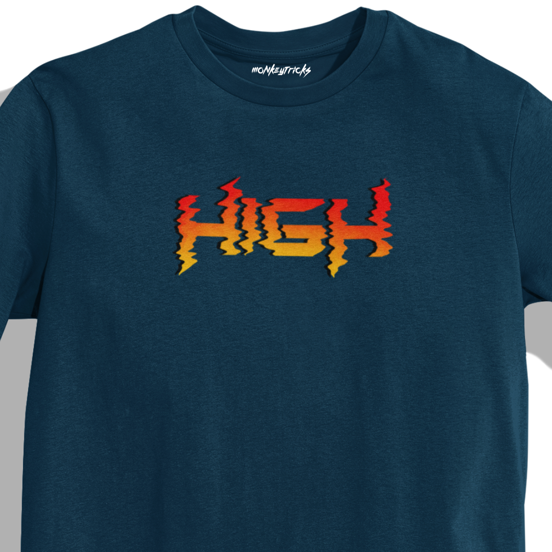 High - Unisex Oversized T-Shirt