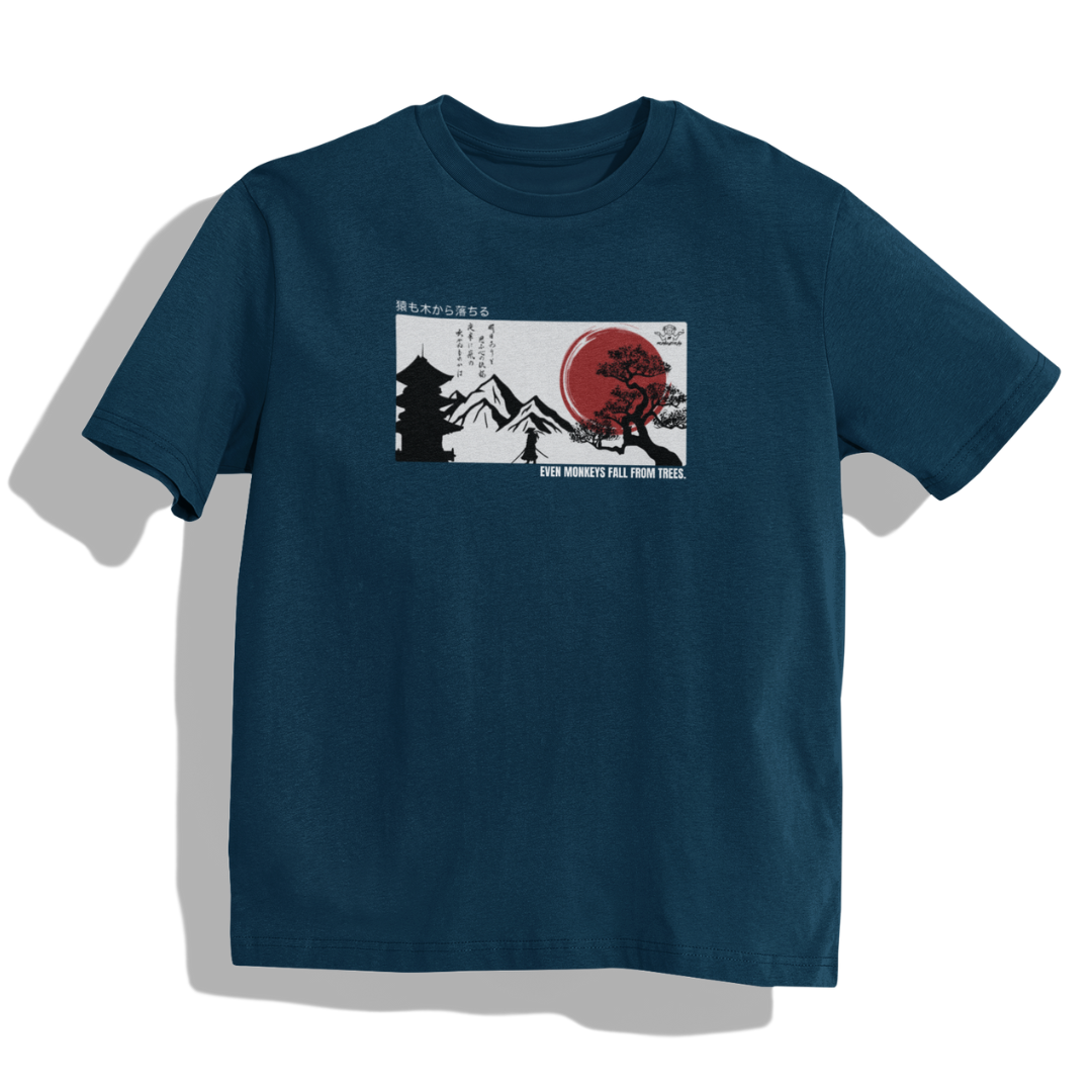 Monkey Fall - Unisex Oversized T-Shirt