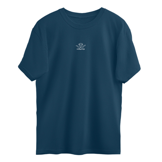 Navy Blue - Unisex Oversized T-Shirt