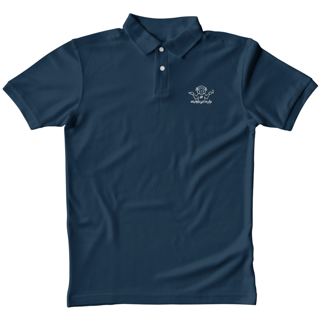 Basic Navy Blue - Unisex Polos