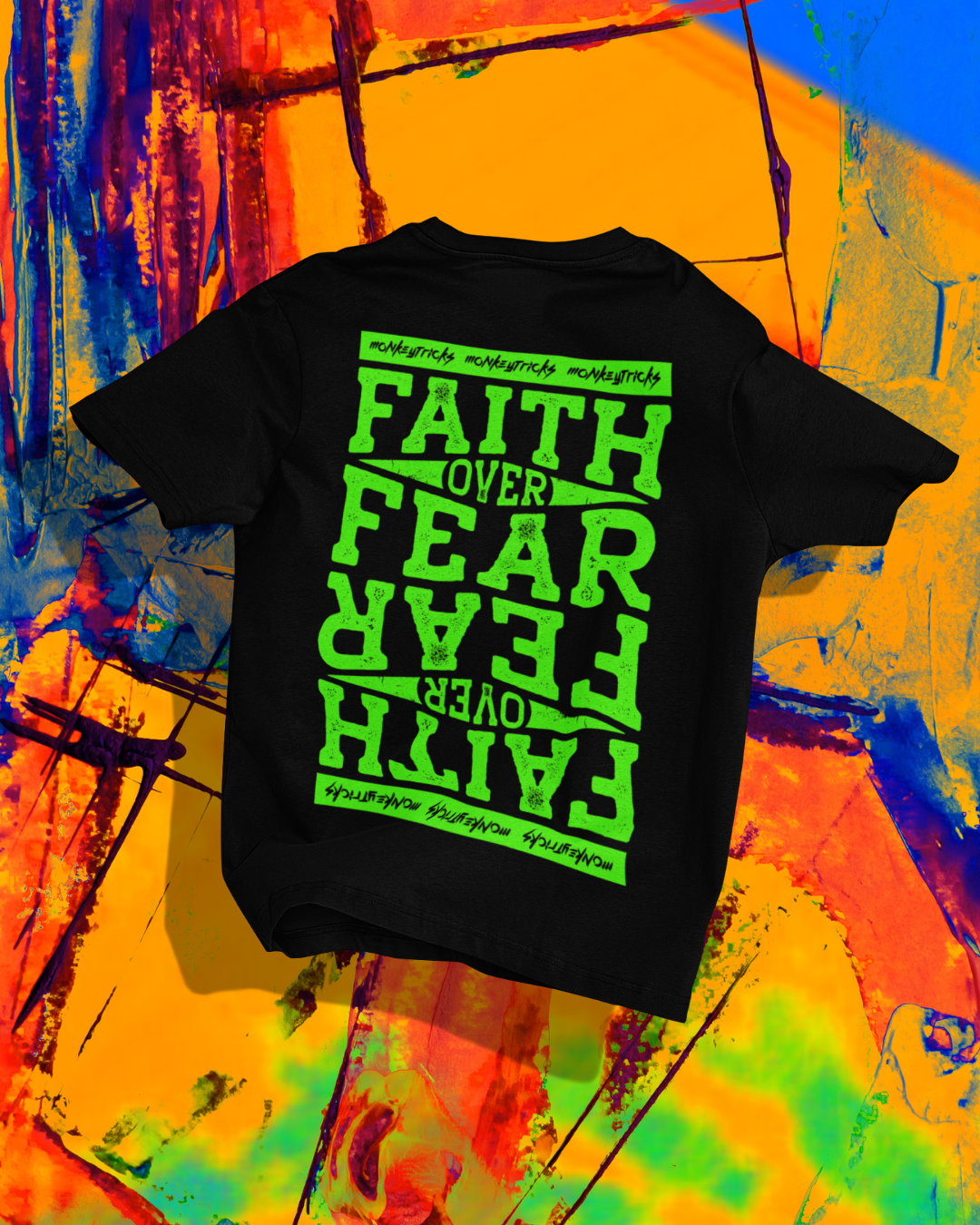 Faith > Fear - Oversized T-Shirt