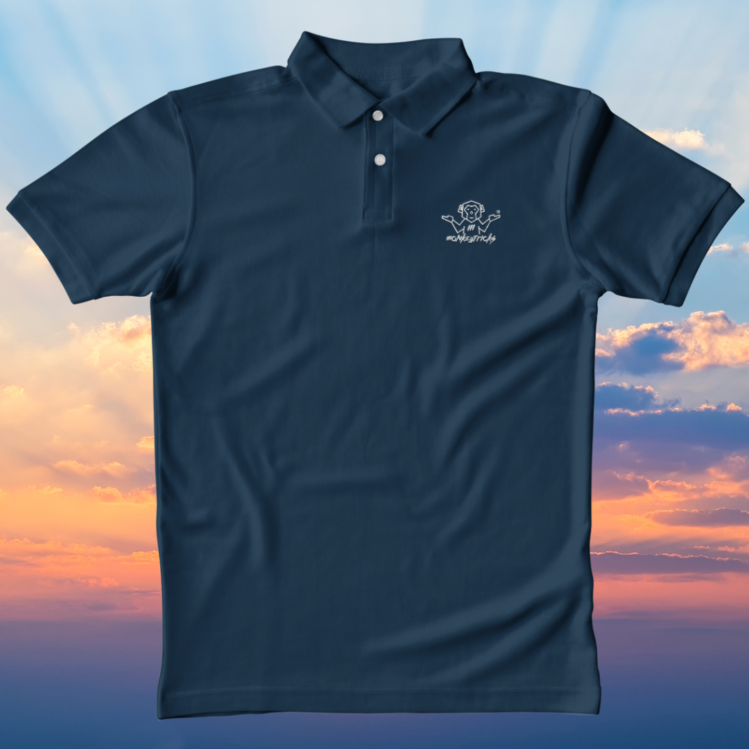 Basic Navy Blue - Unisex Polos