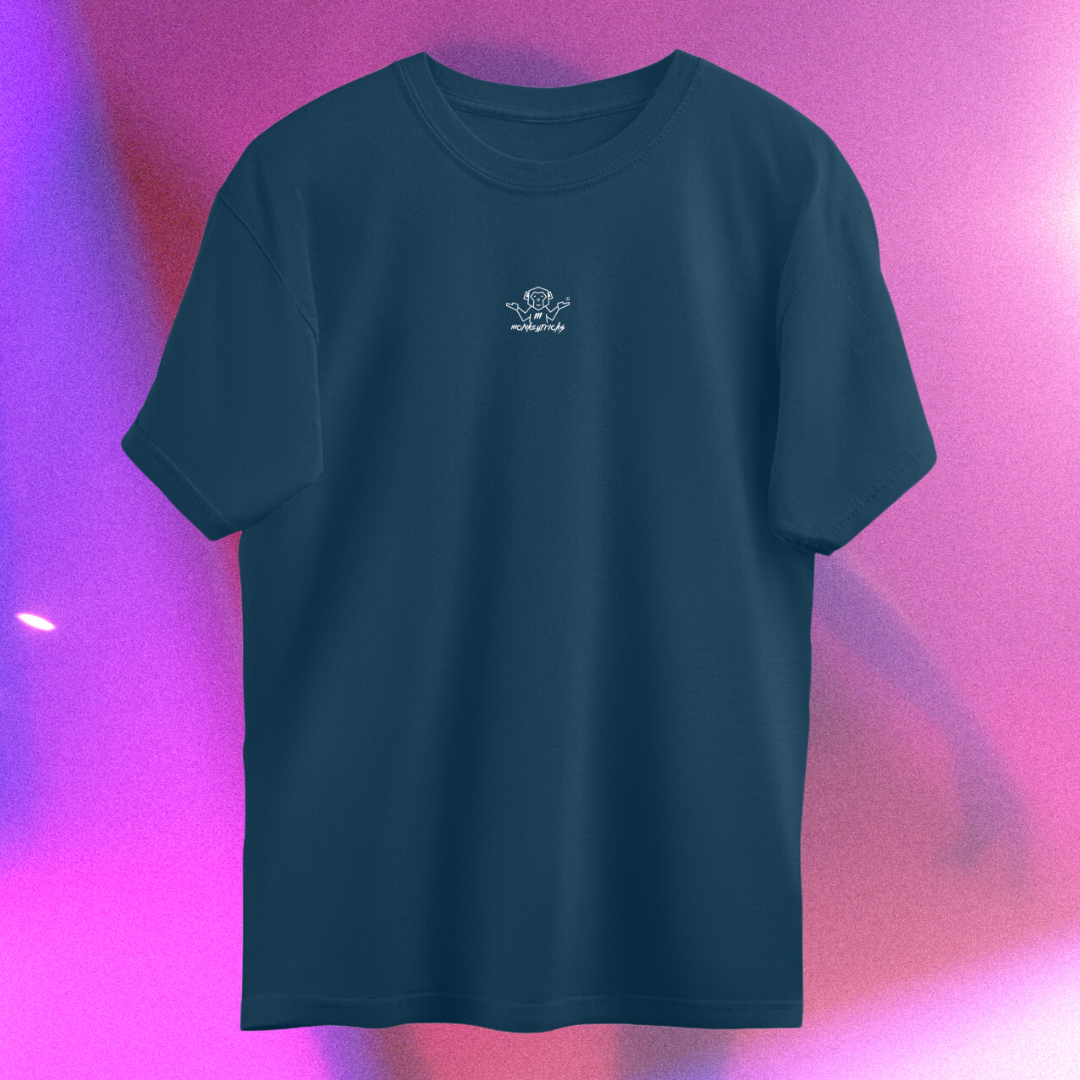 Navy Blue - Unisex Oversized T-Shirt