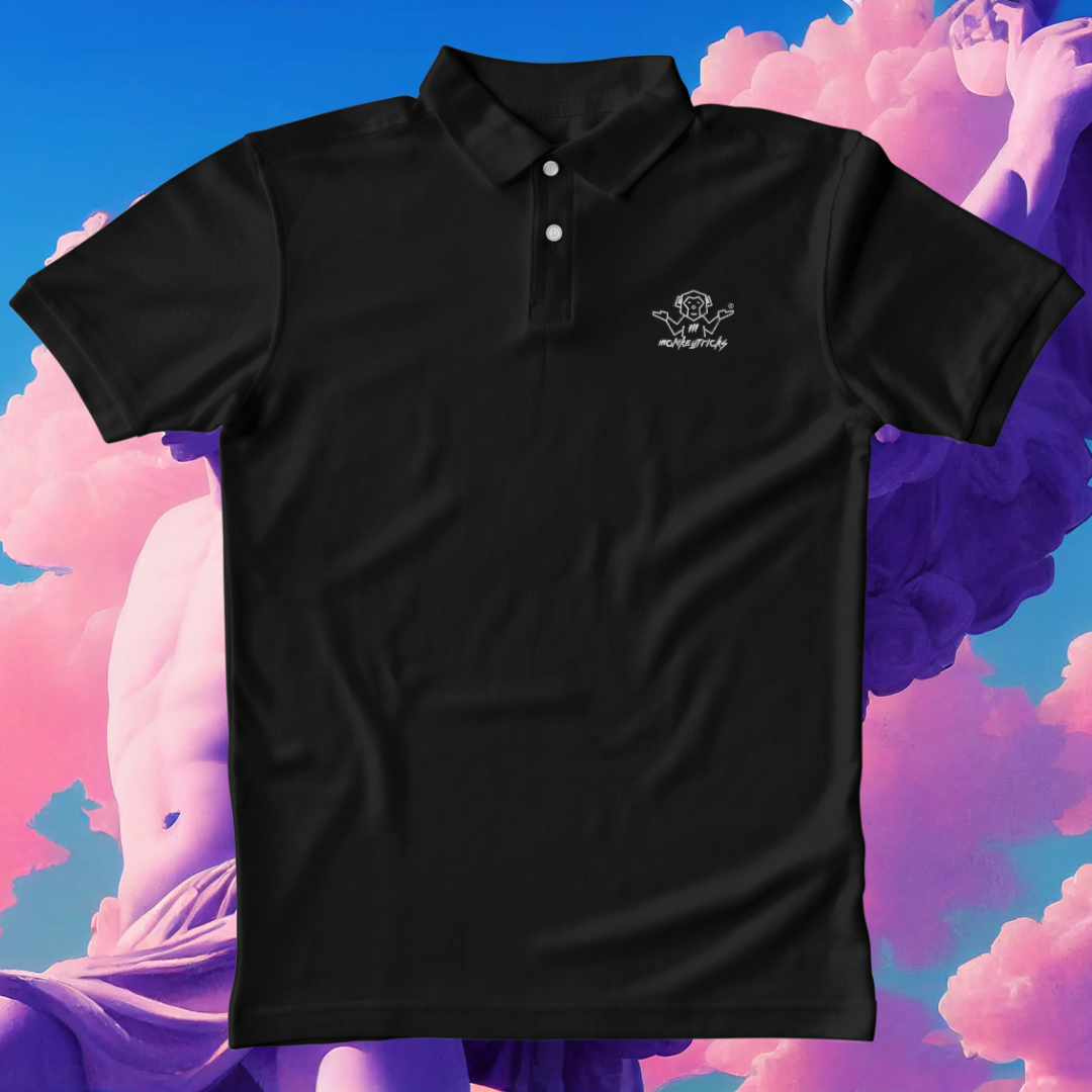 Basic Black - Unisex Polos