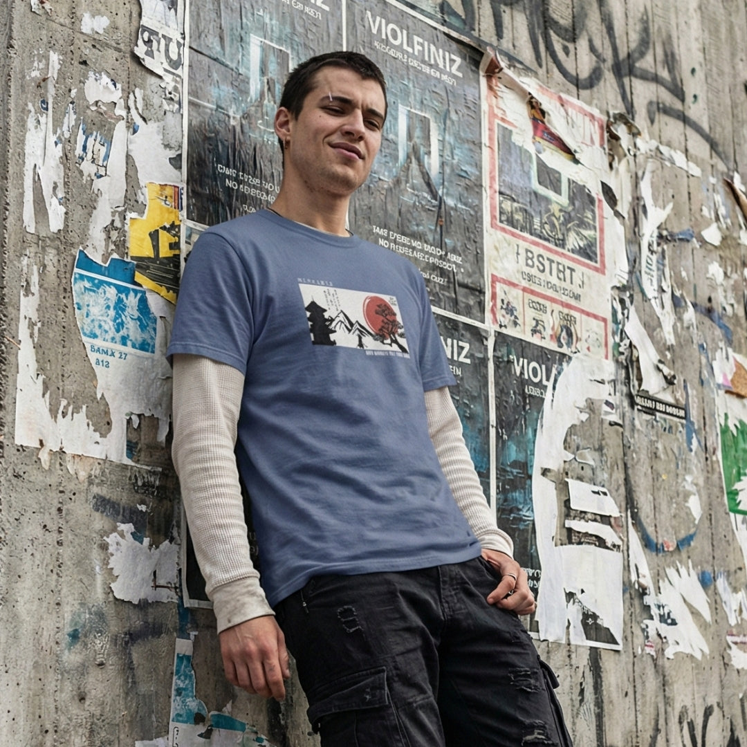 Monkey Fall - Unisex Oversized T-Shirt