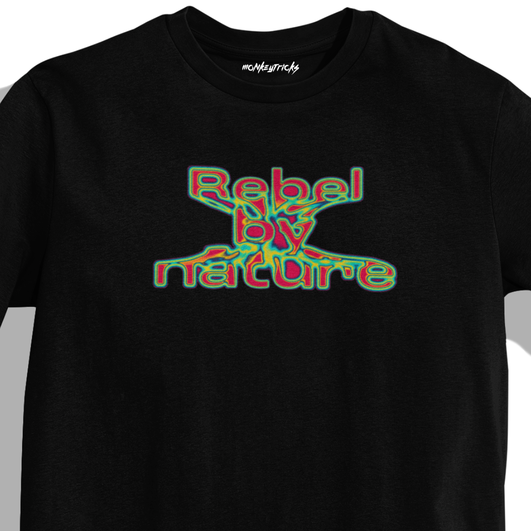 Rebel By Nature - Oversized T-Shirt