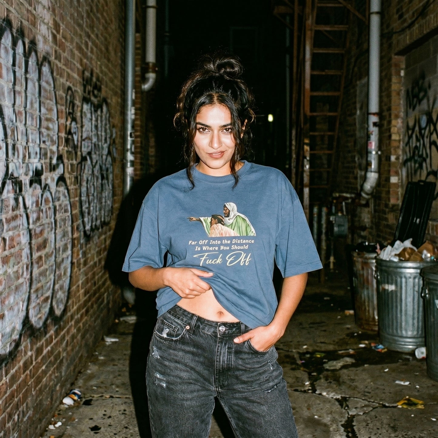 Far Off - Unisex Premium Oversized T-Shirt