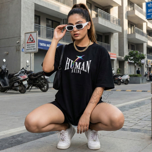 Human Being - Unisex Oversized T-Shirt