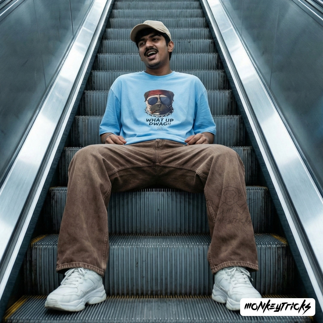 What Up Dwag!! - Unisex Oversized T-shirt