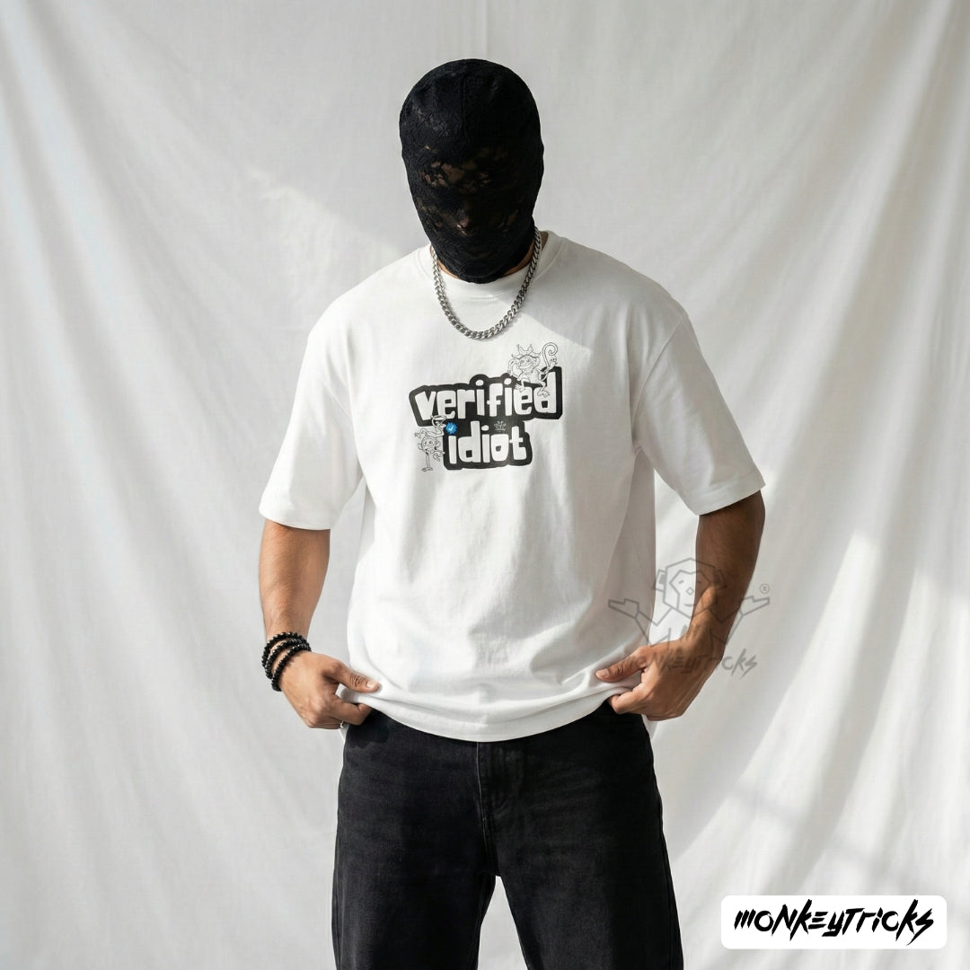 Idiot - Unisex Oversized T-shirt
