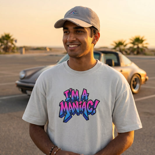 Maniac - Unisex Premium Oversized T-Shirt