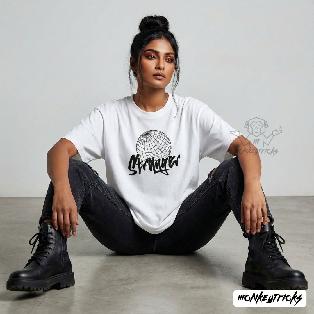 Stranger - Unisex Oversized T-Shirt