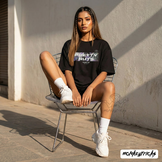 Pretty Nuts - Unisex Oversized T-Shirt
